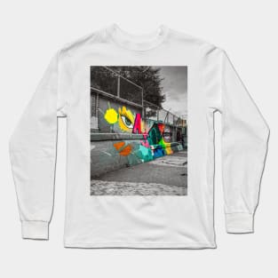 South Bronx Graffiti Street Art New York City Long Sleeve T-Shirt